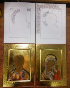 уроки по золочению обучение иконы