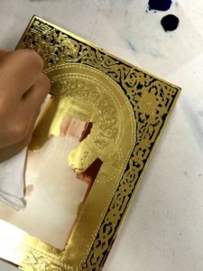 уроки по золочению обучение иконы
