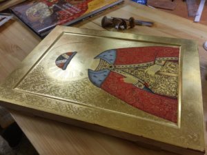уроки по золочению обучение иконы